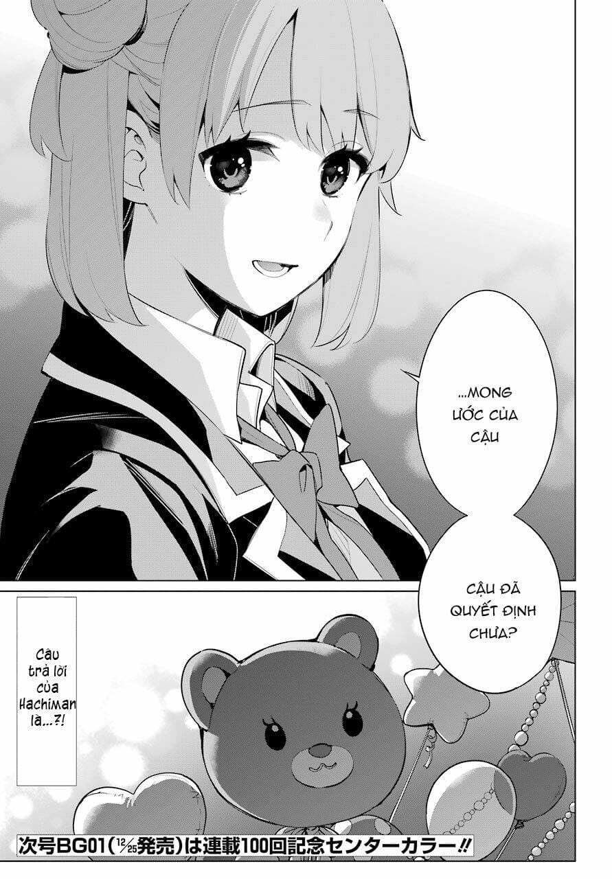 Truyện Tranh Chuyện Tình Thanh Xuân Bi Hài Của Tôi Quả Nhiên Là Sai Lầm - Oregairu trang 6