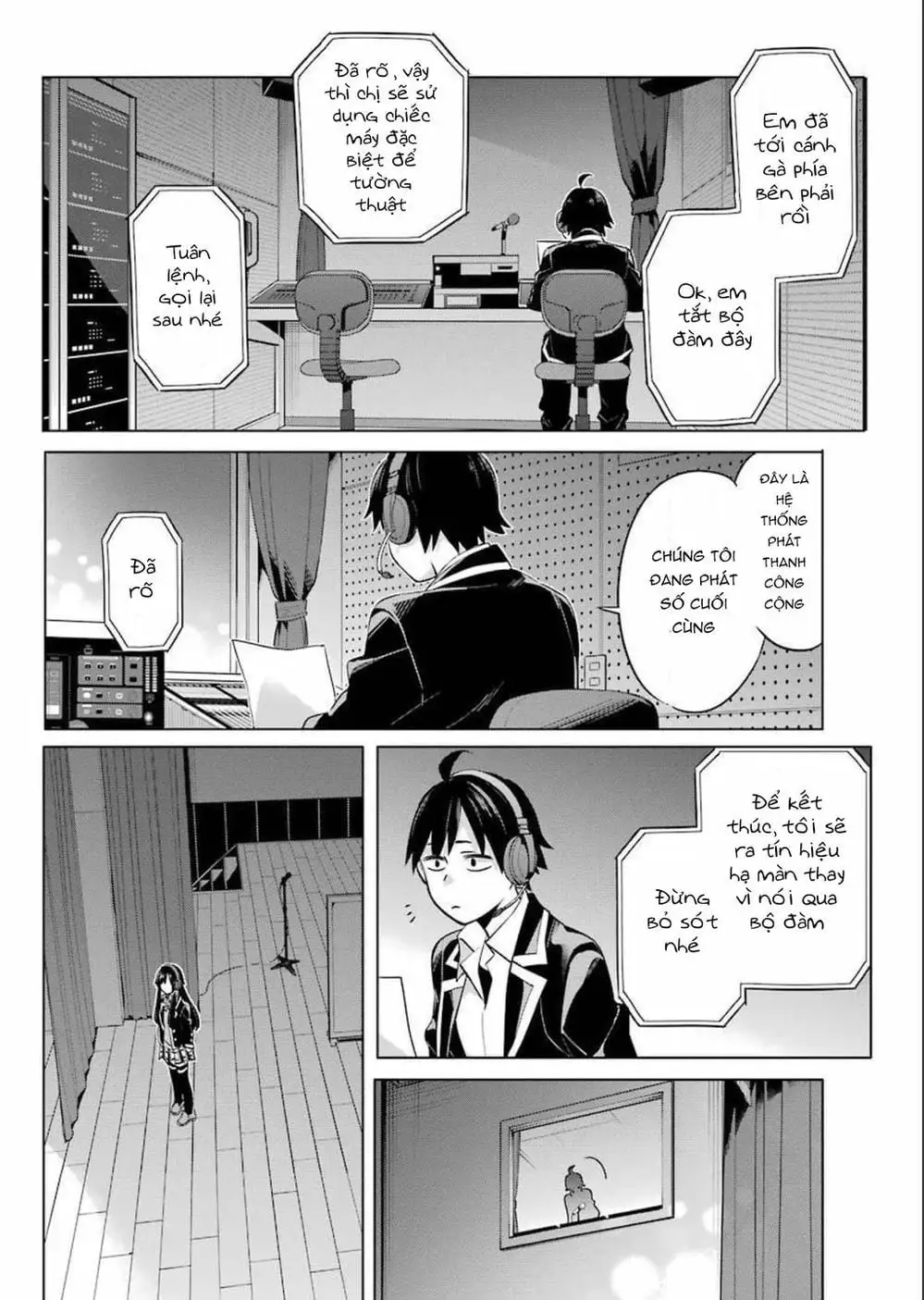 Truyện Tranh Chuyện Tình Thanh Xuân Bi Hài Của Tôi Quả Nhiên Là Sai Lầm - Oregairu trang 6