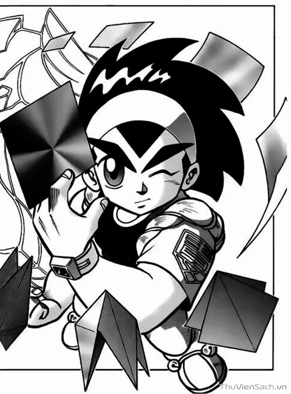 Truyện Tranh Hiệp Sĩ Giấy - Origami Fighter trang 5