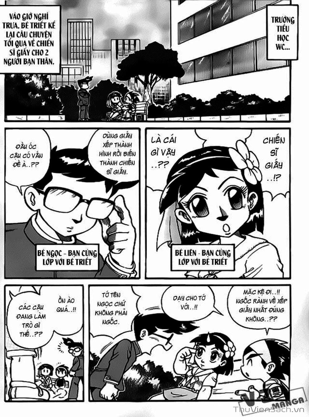 Truyện Tranh Hiệp Sĩ Giấy - Origami Fighter trang 5