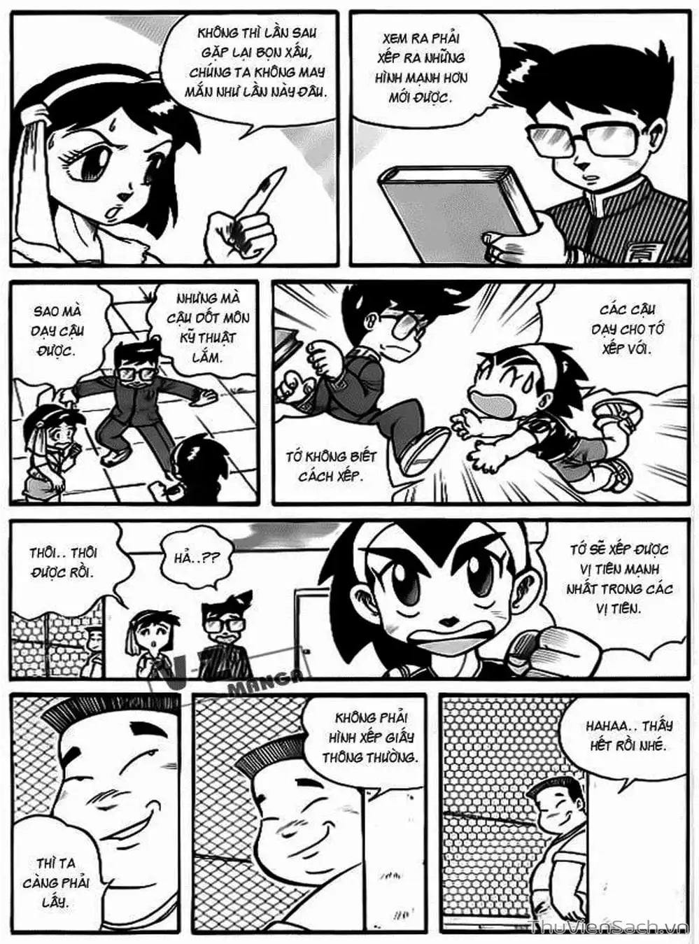 Truyện Tranh Hiệp Sĩ Giấy - Origami Fighter trang 5