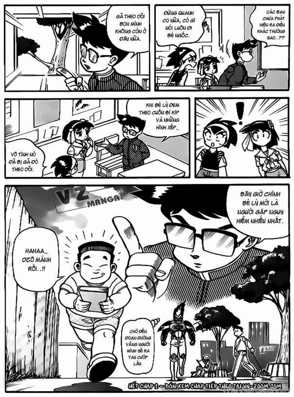 Truyện Tranh Hiệp Sĩ Giấy - Origami Fighter trang 5