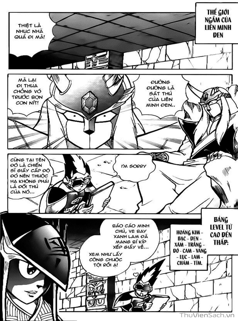 Truyện Tranh Hiệp Sĩ Giấy - Origami Fighter trang 5