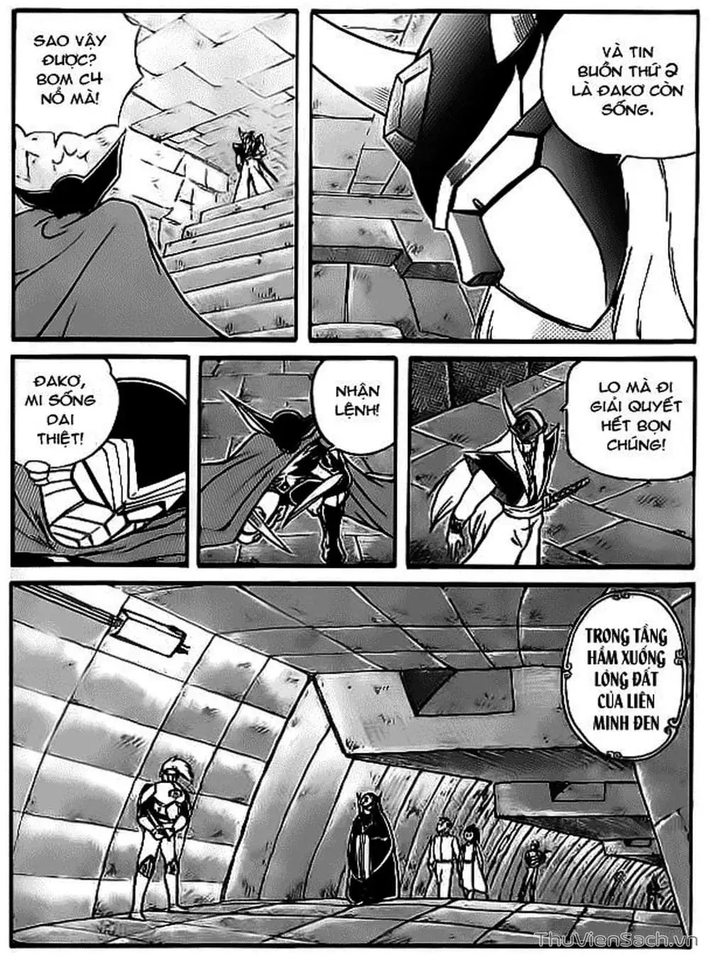 Truyện Tranh Hiệp Sĩ Giấy - Origami Fighter trang 5