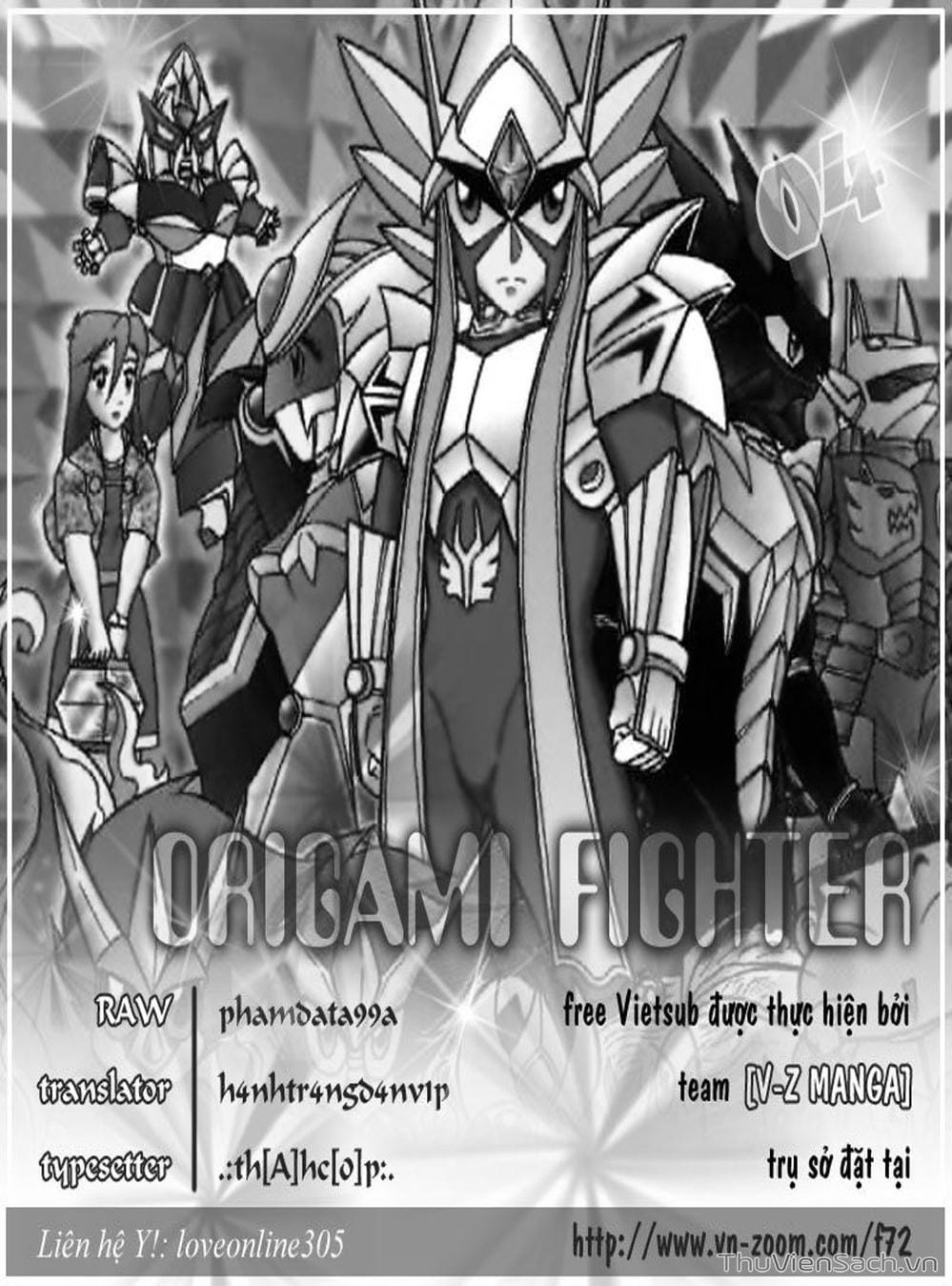 Truyện Tranh Hiệp Sĩ Giấy - Origami Fighter trang 5