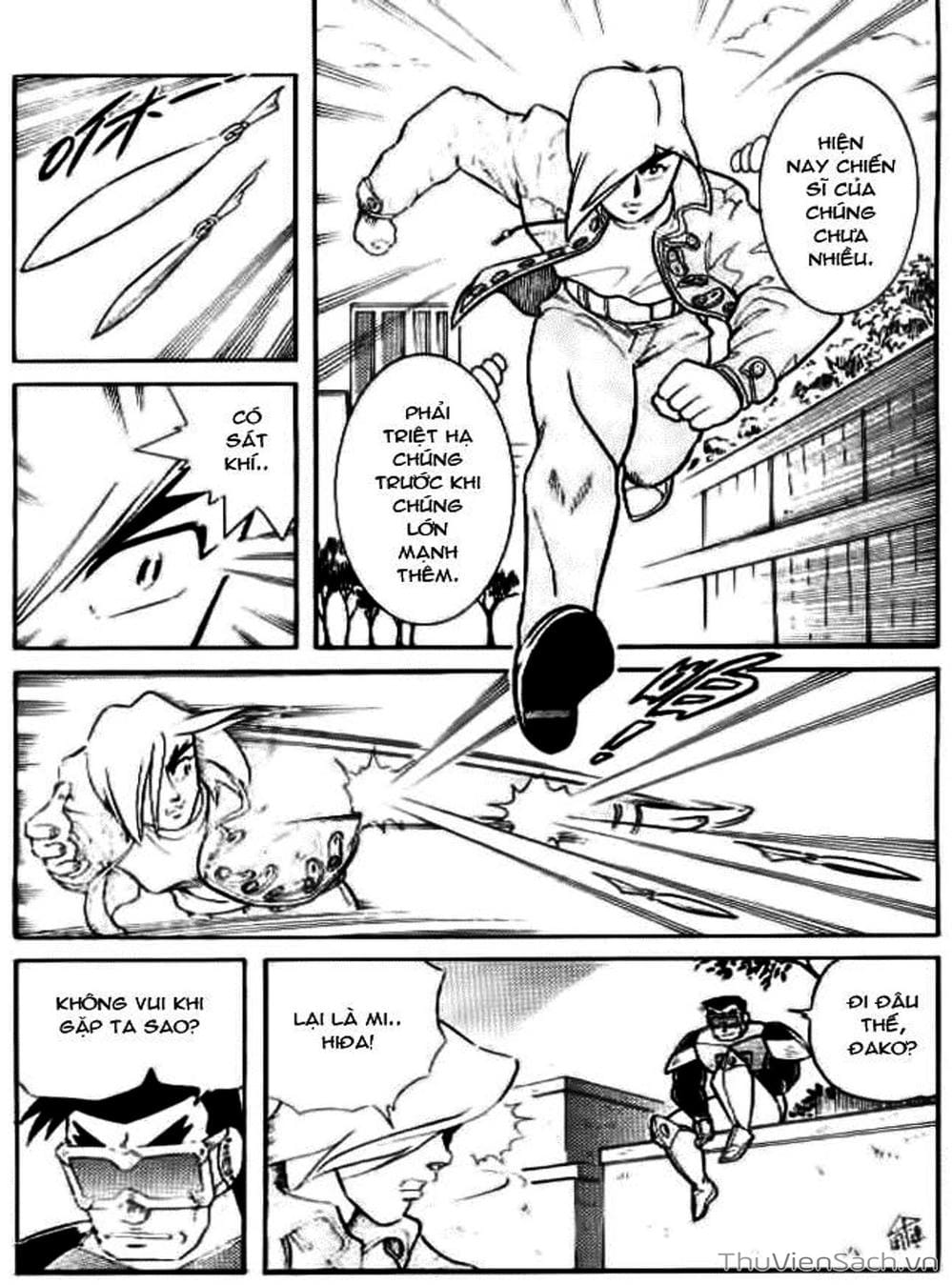Truyện Tranh Hiệp Sĩ Giấy - Origami Fighter trang 5