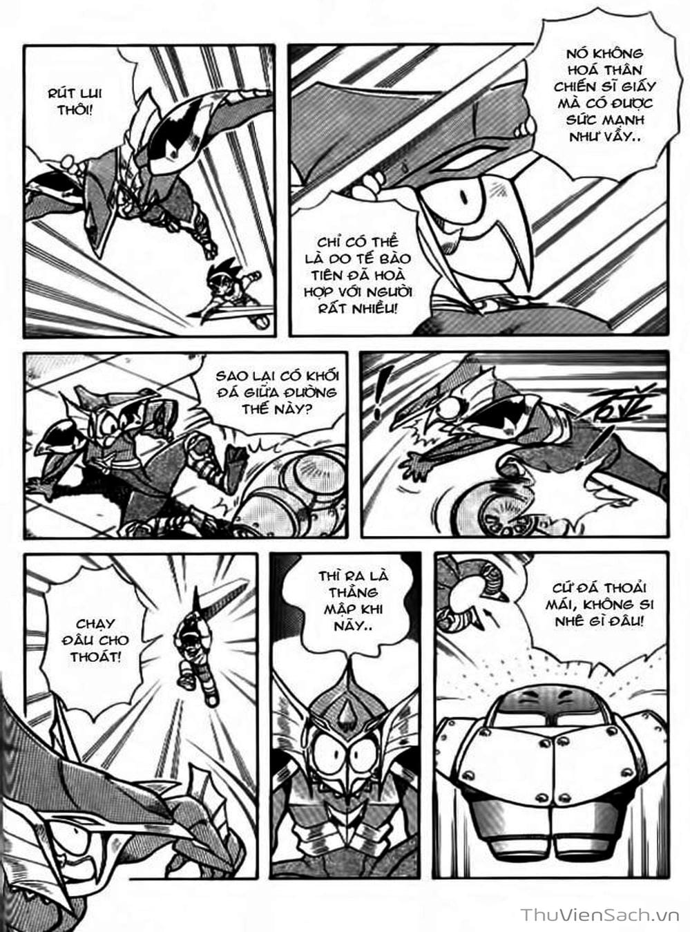 Truyện Tranh Hiệp Sĩ Giấy - Origami Fighter trang 5