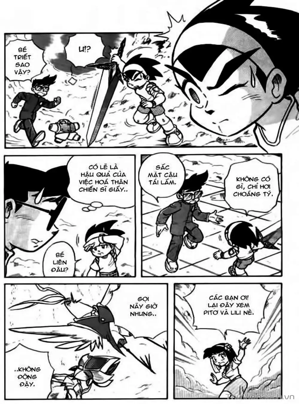 Truyện Tranh Hiệp Sĩ Giấy - Origami Fighter trang 5