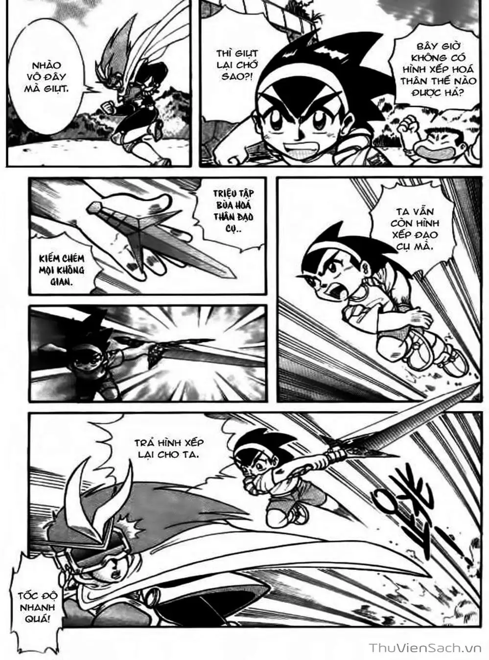 Truyện Tranh Hiệp Sĩ Giấy - Origami Fighter trang 5