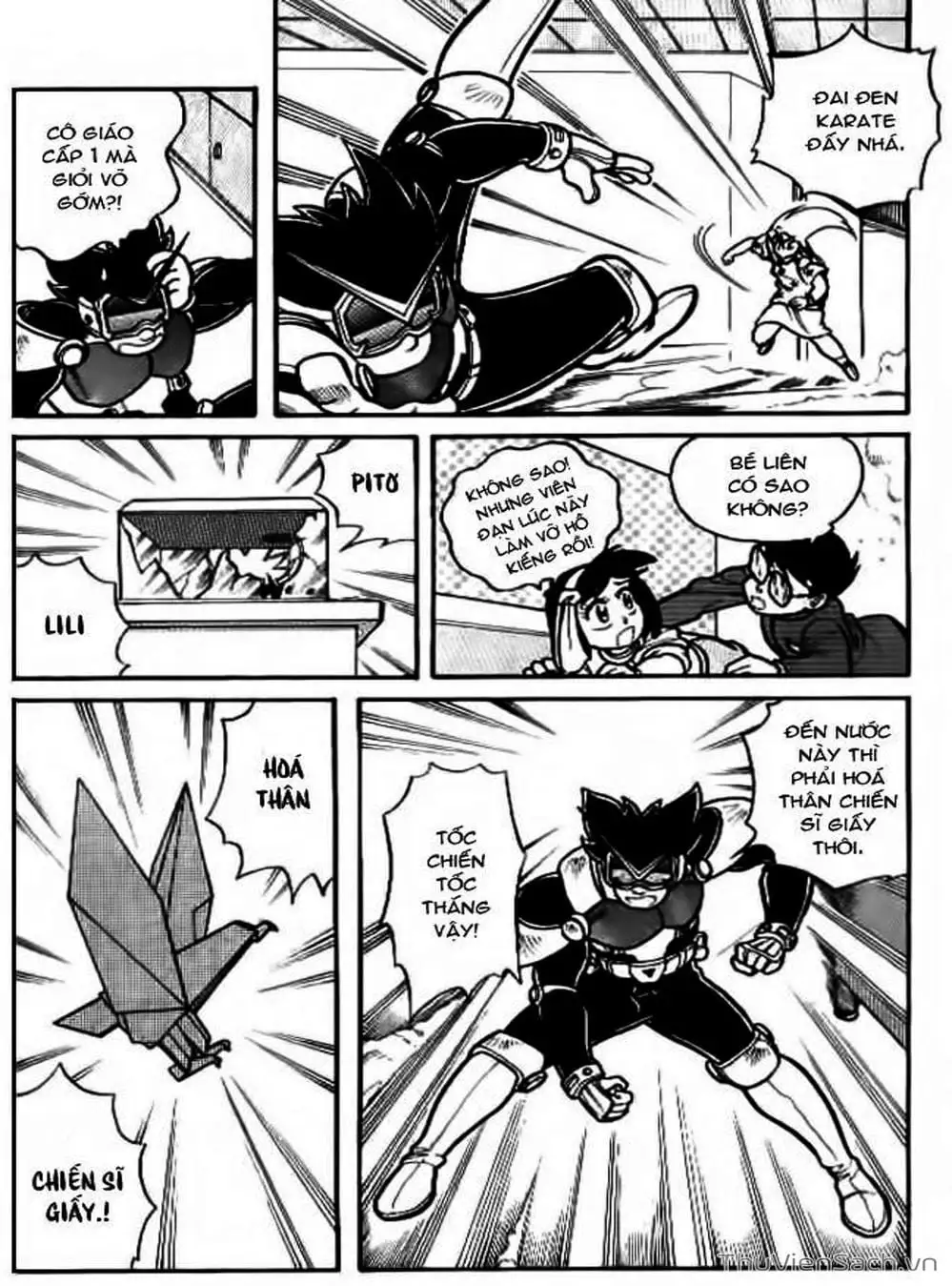 Truyện Tranh Hiệp Sĩ Giấy - Origami Fighter trang 5