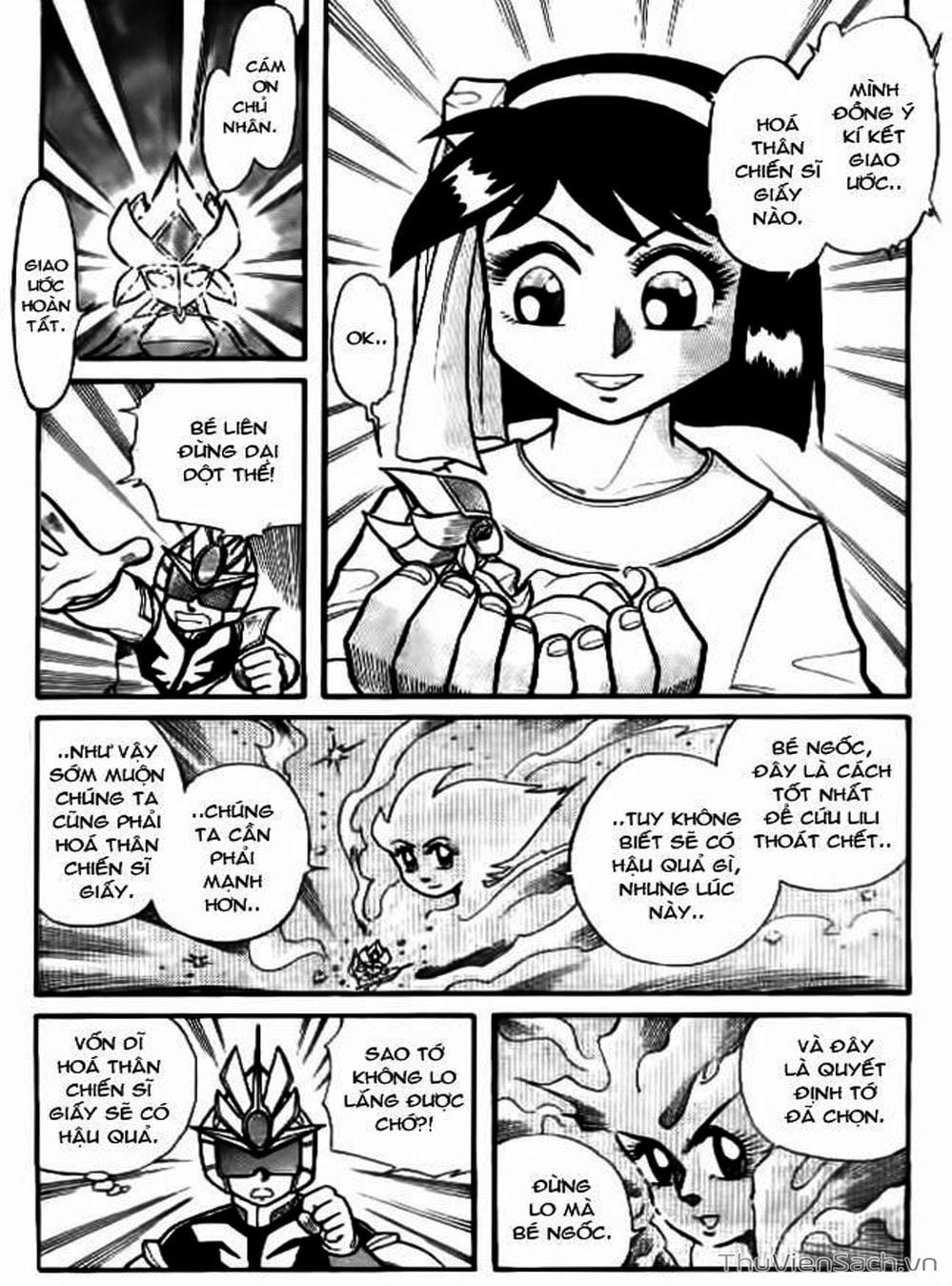 Truyện Tranh Hiệp Sĩ Giấy - Origami Fighter trang 5