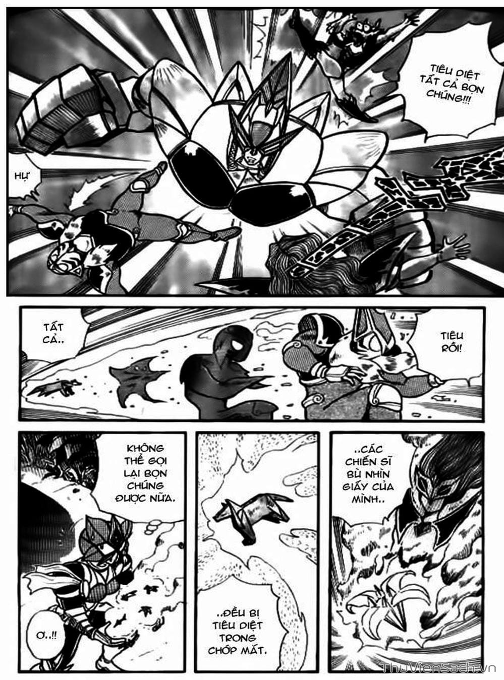 Truyện Tranh Hiệp Sĩ Giấy - Origami Fighter trang 5
