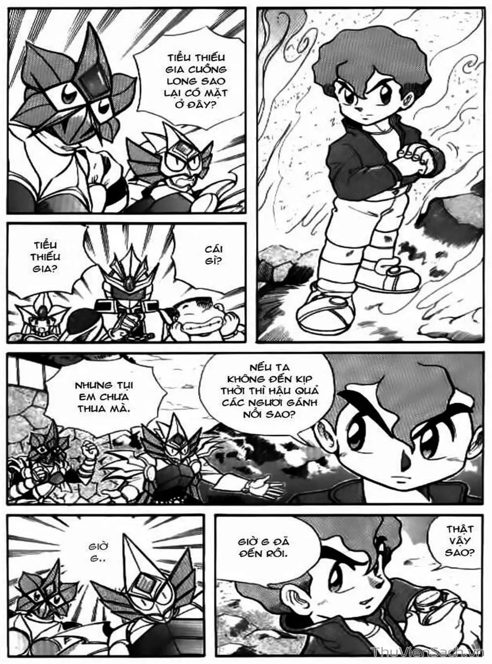 Truyện Tranh Hiệp Sĩ Giấy - Origami Fighter trang 5