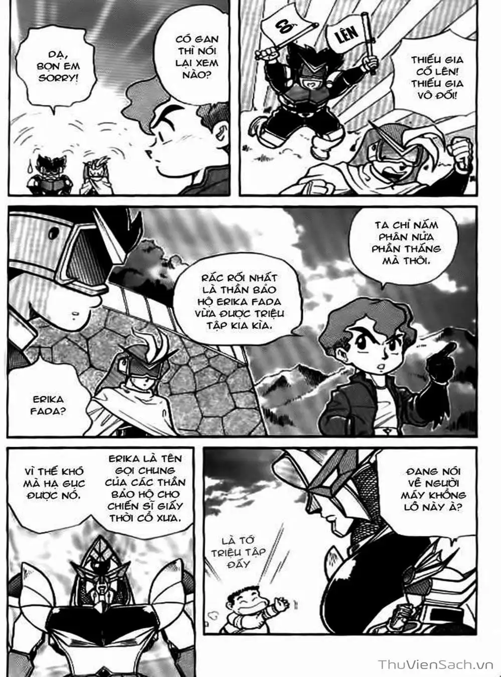 Truyện Tranh Hiệp Sĩ Giấy - Origami Fighter trang 5