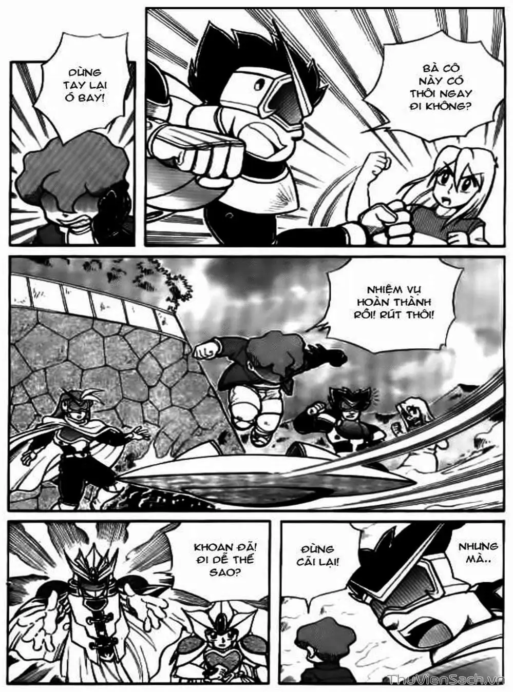 Truyện Tranh Hiệp Sĩ Giấy - Origami Fighter trang 5