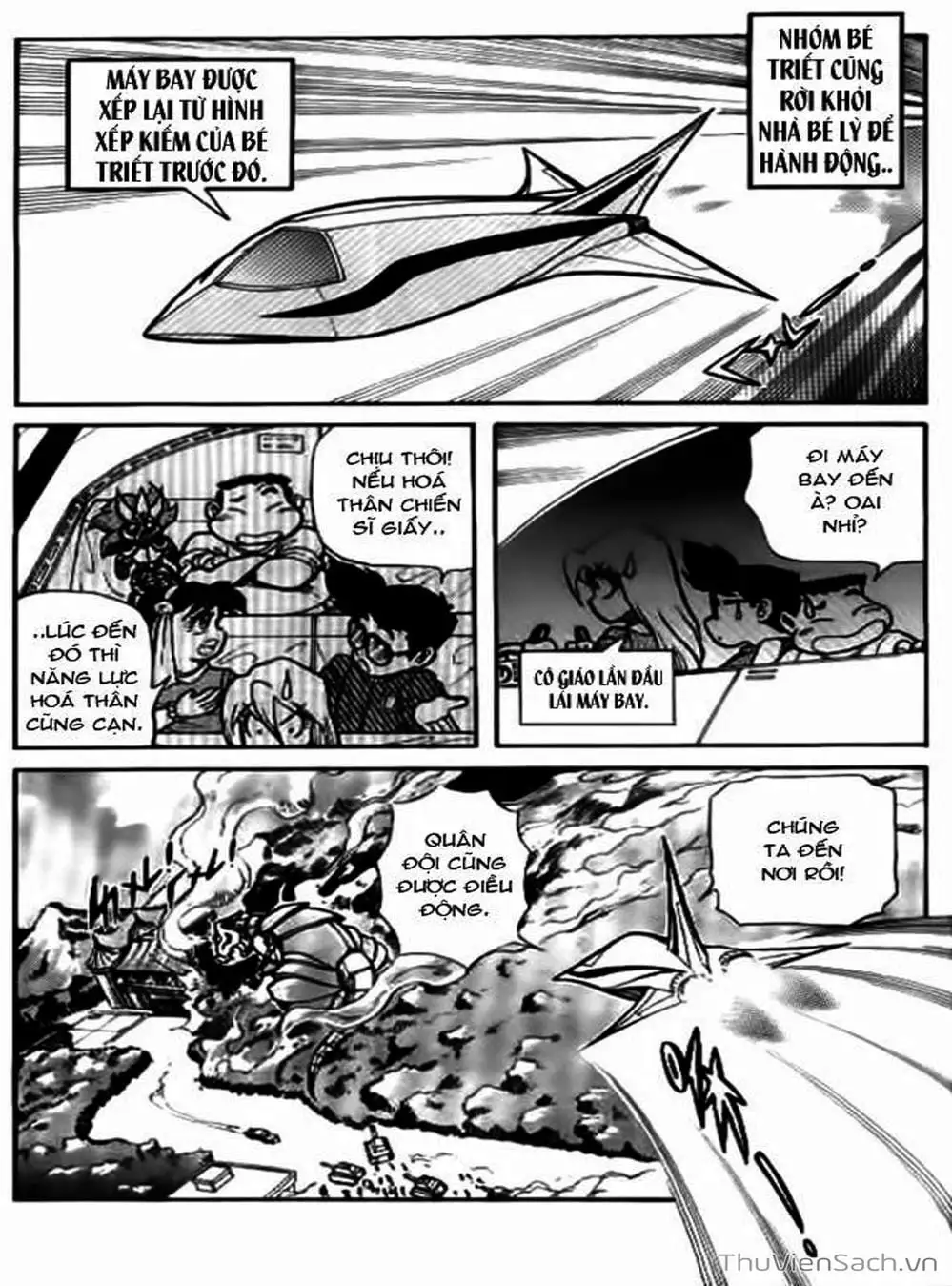 Truyện Tranh Hiệp Sĩ Giấy - Origami Fighter trang 5
