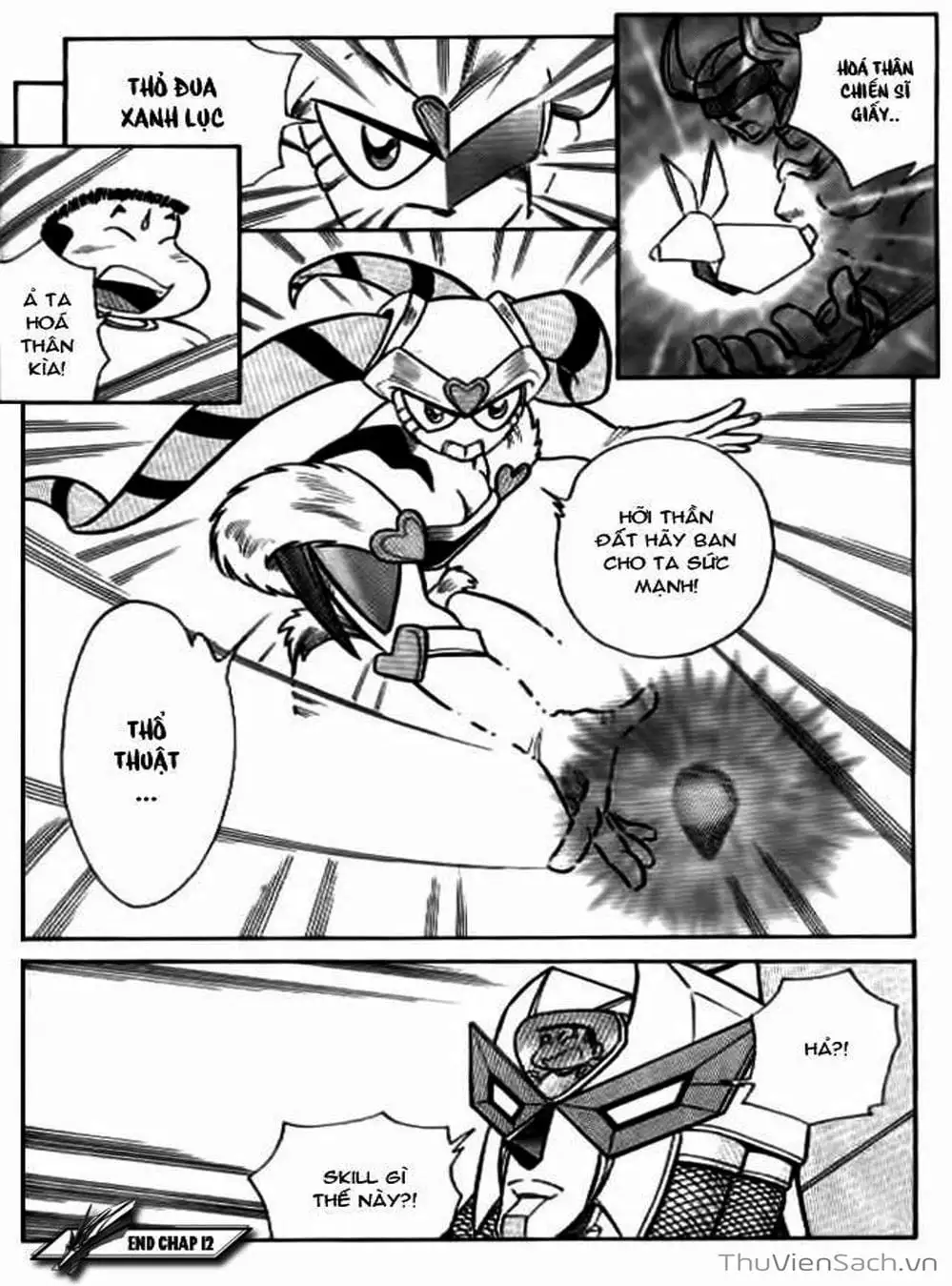 Truyện Tranh Hiệp Sĩ Giấy - Origami Fighter trang 5