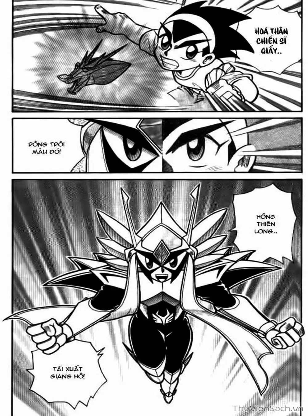 Truyện Tranh Hiệp Sĩ Giấy - Origami Fighter trang 5