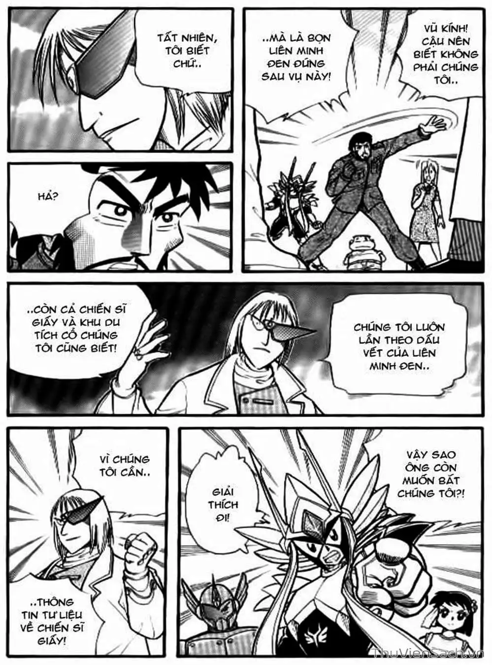 Truyện Tranh Hiệp Sĩ Giấy - Origami Fighter trang 5
