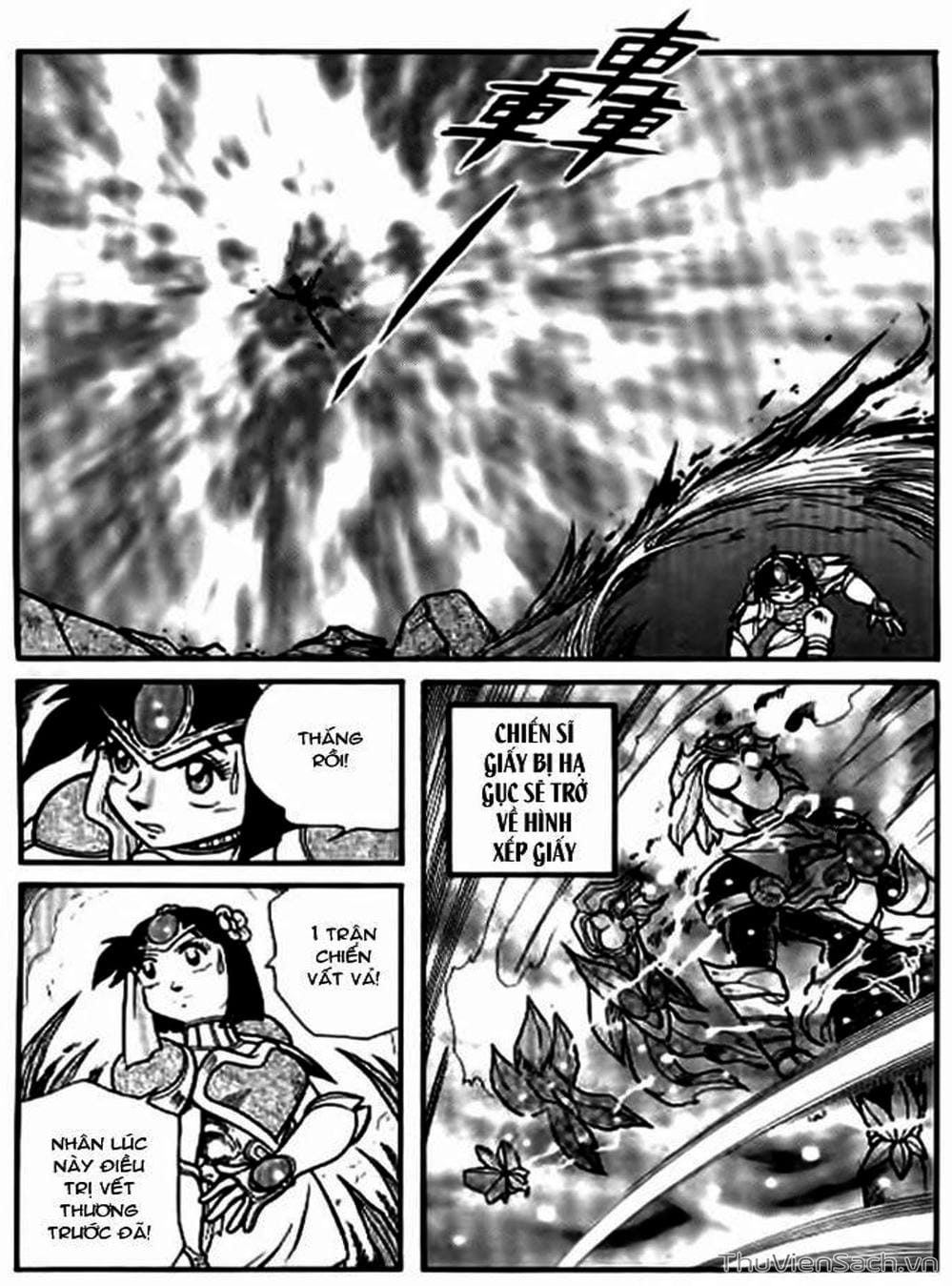Truyện Tranh Hiệp Sĩ Giấy - Origami Fighter trang 5