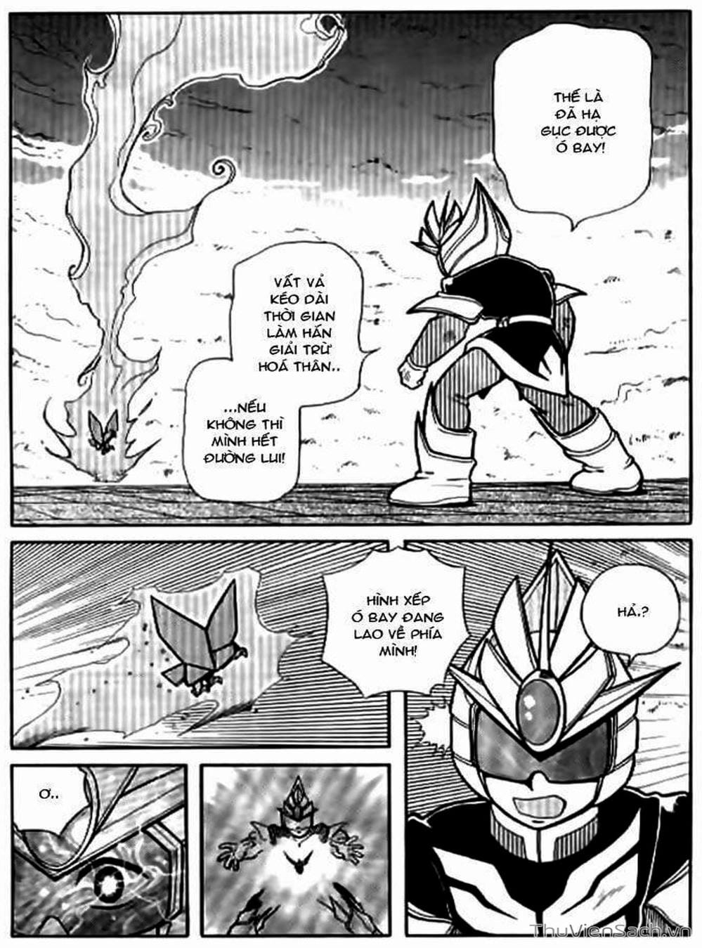 Truyện Tranh Hiệp Sĩ Giấy - Origami Fighter trang 5