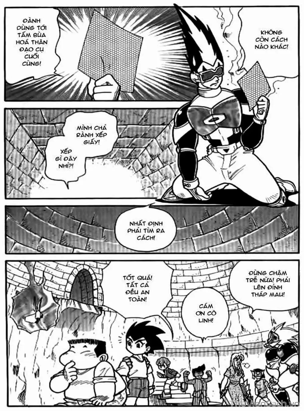 Truyện Tranh Hiệp Sĩ Giấy - Origami Fighter trang 5