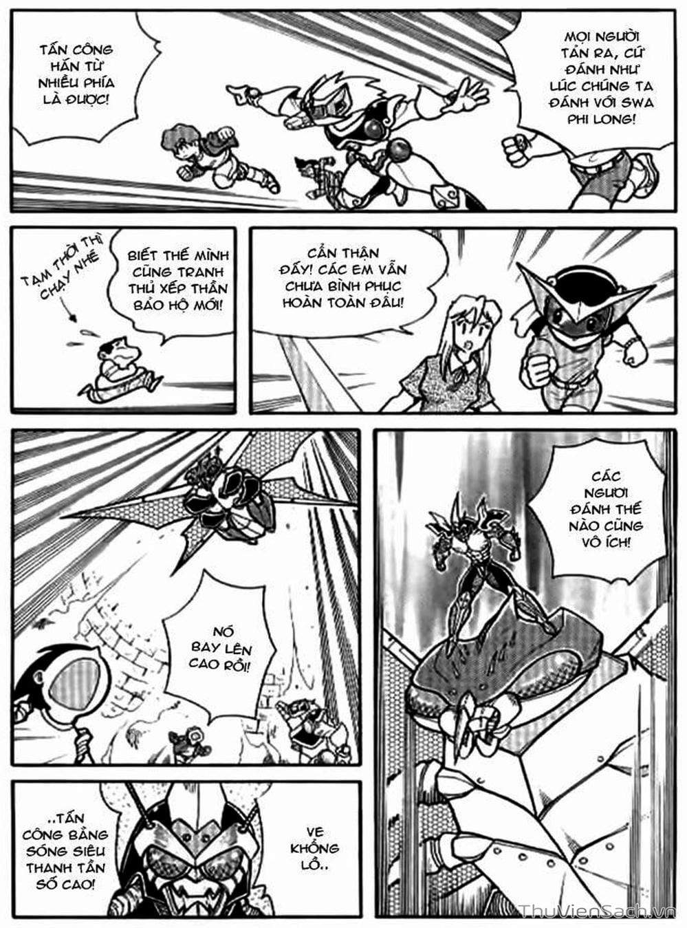 Truyện Tranh Hiệp Sĩ Giấy - Origami Fighter trang 5