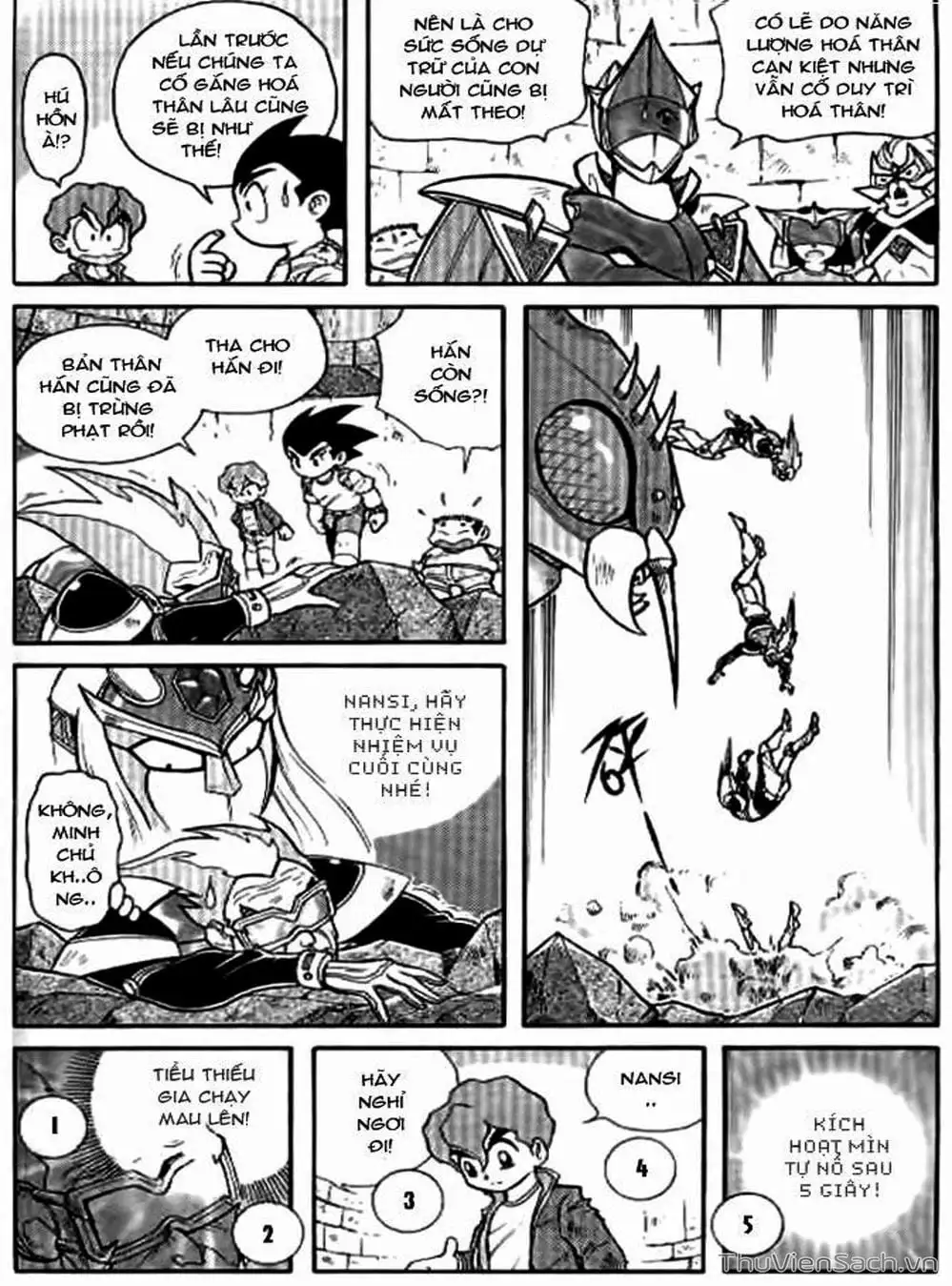 Truyện Tranh Hiệp Sĩ Giấy - Origami Fighter trang 5