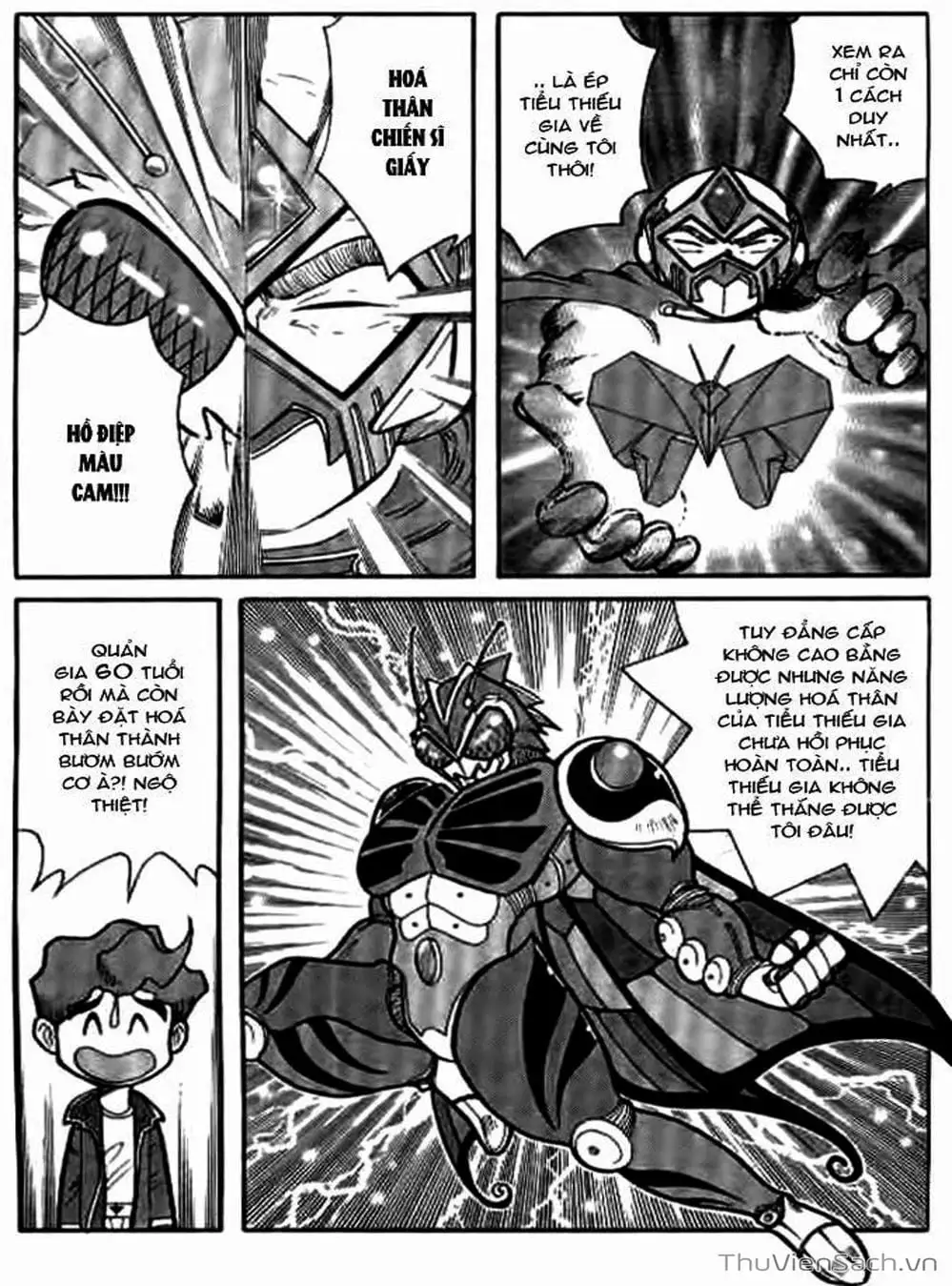 Truyện Tranh Hiệp Sĩ Giấy - Origami Fighter trang 5