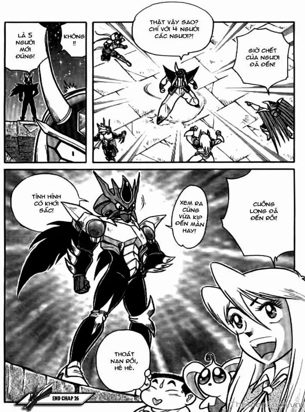 Truyện Tranh Hiệp Sĩ Giấy - Origami Fighter trang 5