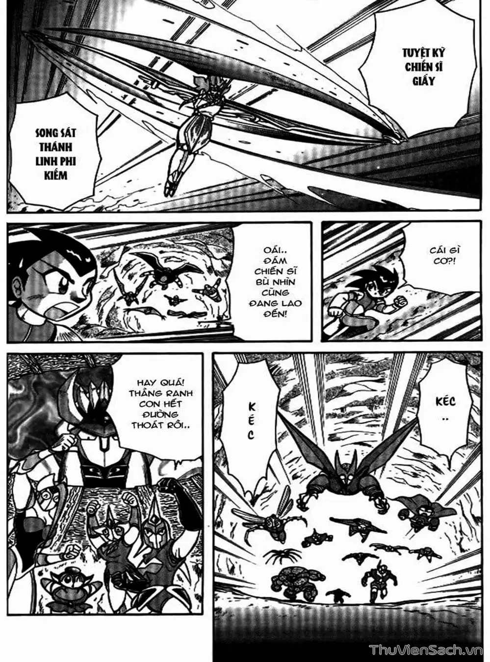 Truyện Tranh Hiệp Sĩ Giấy - Origami Fighter trang 5
