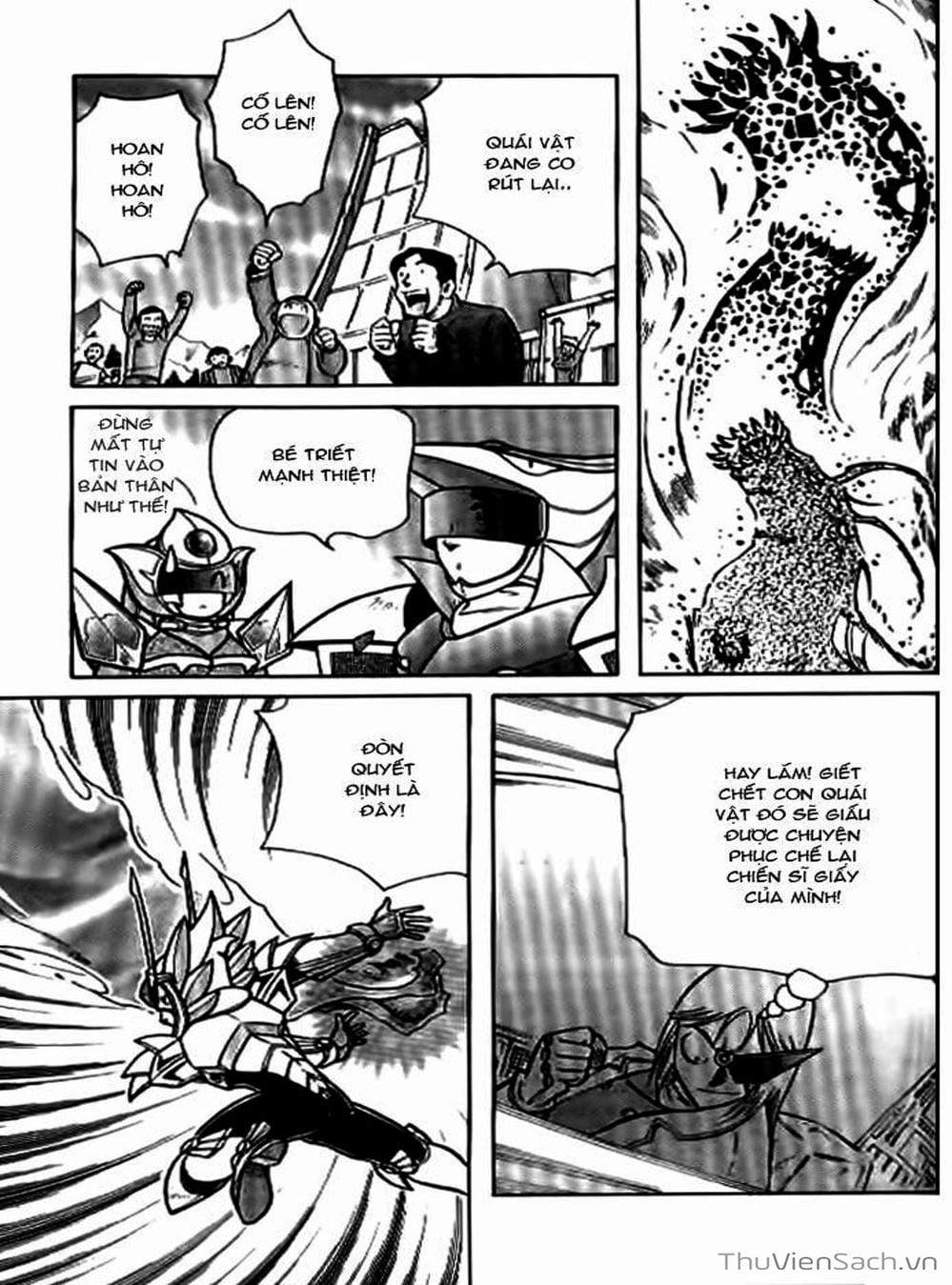 Truyện Tranh Hiệp Sĩ Giấy - Origami Fighter trang 5