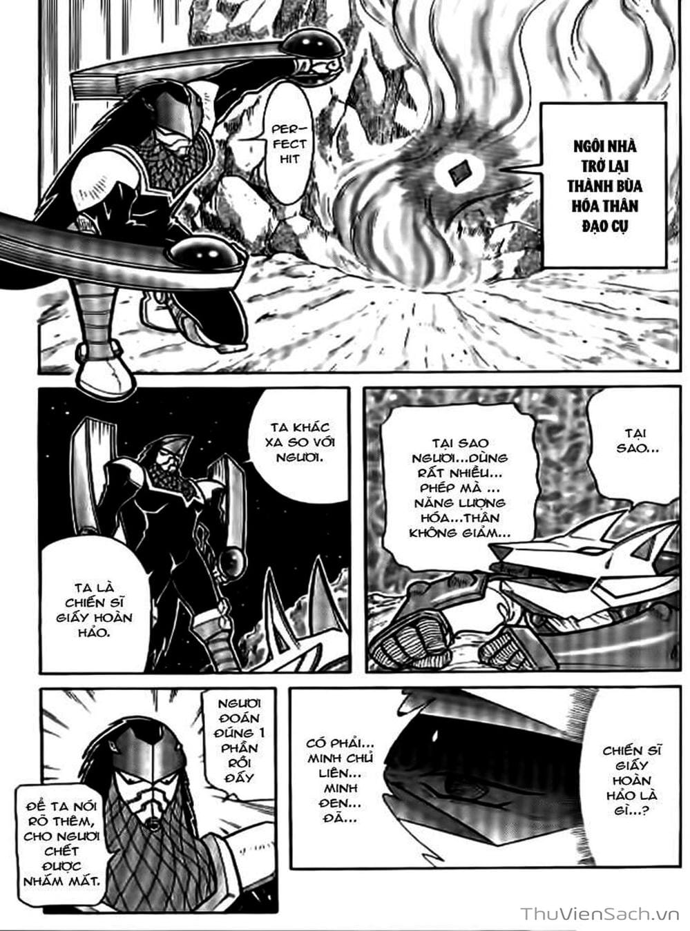 Truyện Tranh Hiệp Sĩ Giấy - Origami Fighter trang 5