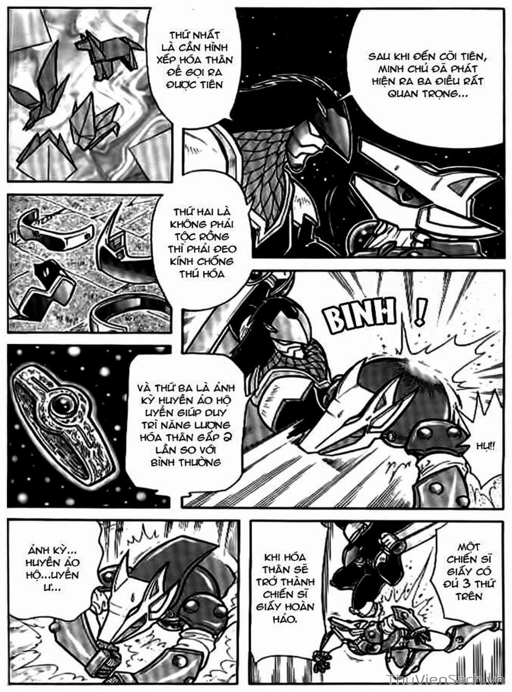 Truyện Tranh Hiệp Sĩ Giấy - Origami Fighter trang 5