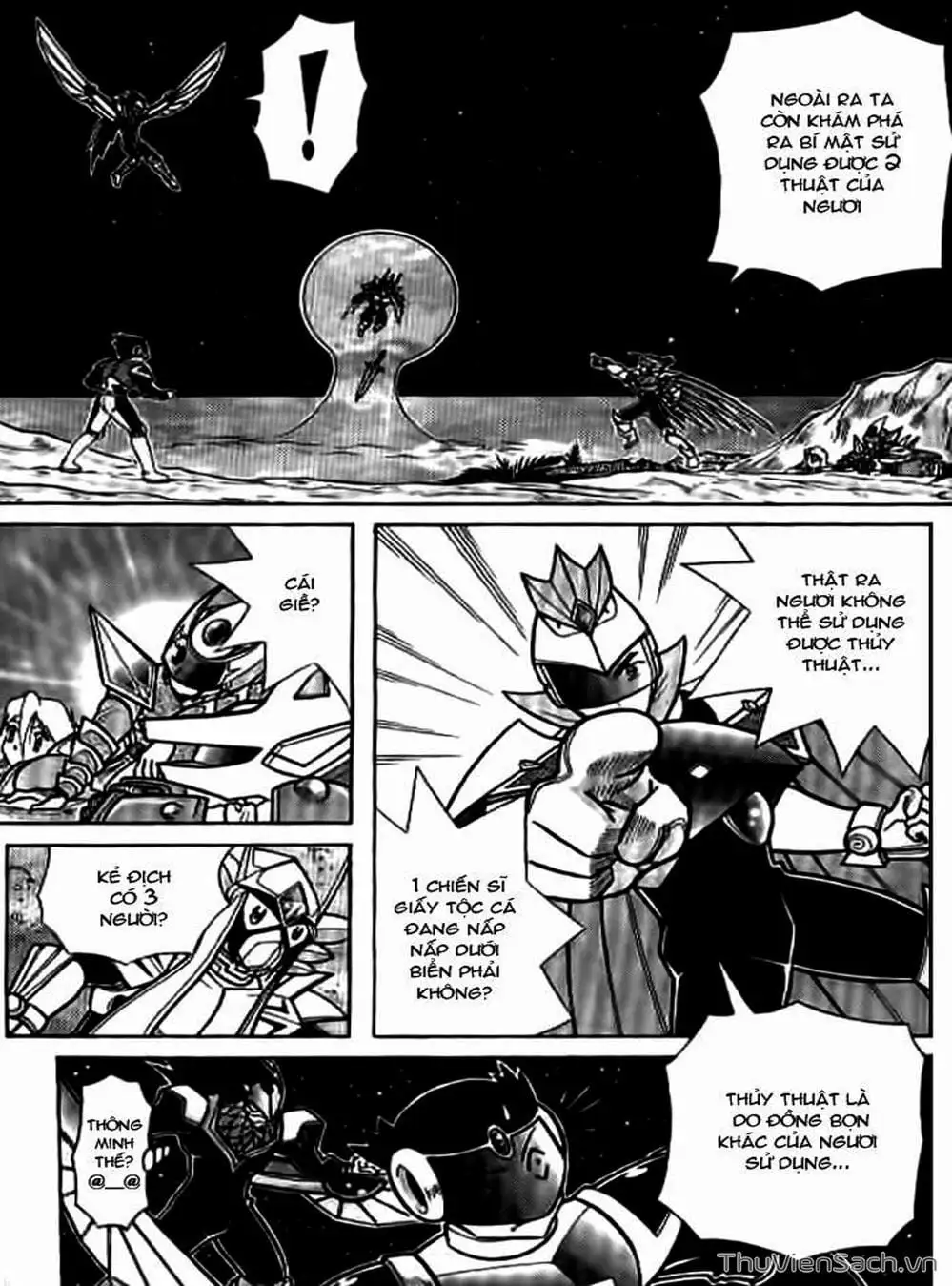Truyện Tranh Hiệp Sĩ Giấy - Origami Fighter trang 5