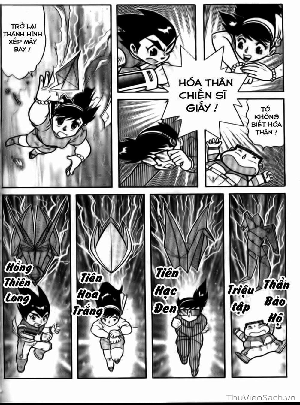 Truyện Tranh Hiệp Sĩ Giấy - Origami Fighter trang 5
