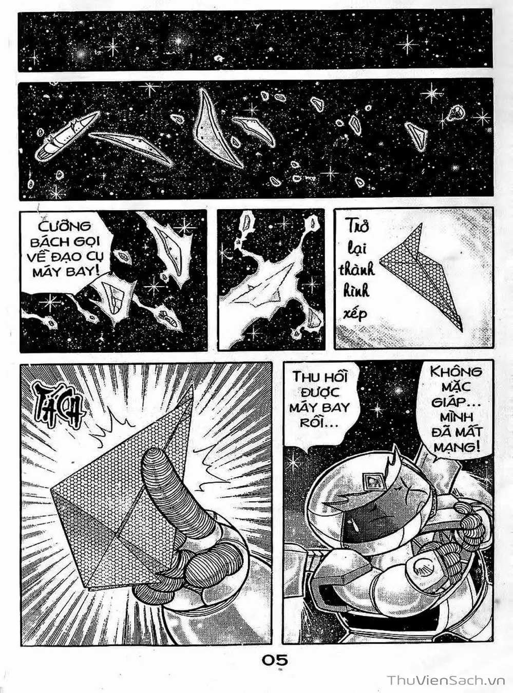 Truyện Tranh Hiệp Sĩ Giấy - Origami Fighter trang 5