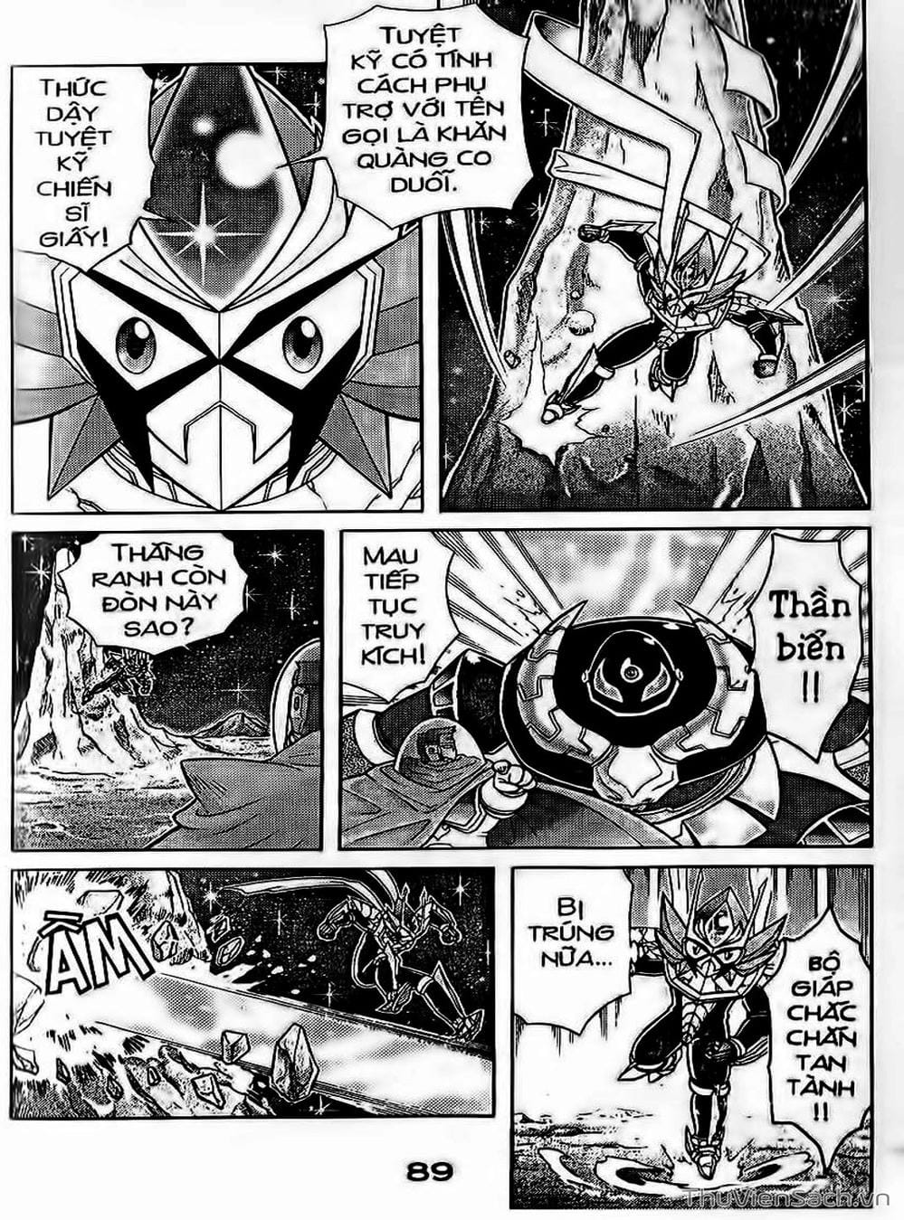 Truyện Tranh Hiệp Sĩ Giấy - Origami Fighter trang 5