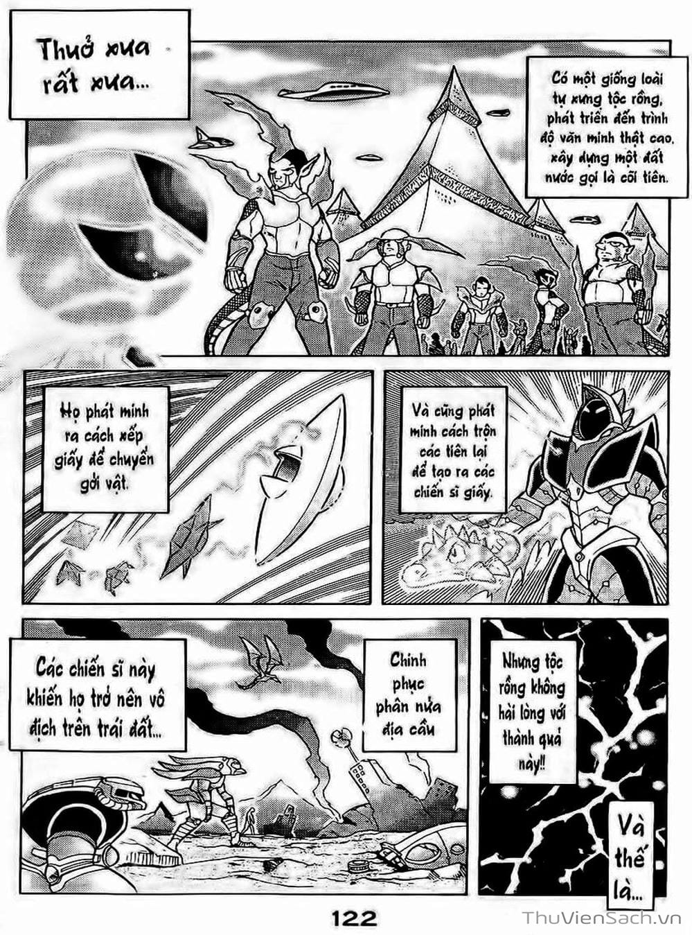 Truyện Tranh Hiệp Sĩ Giấy - Origami Fighter trang 5