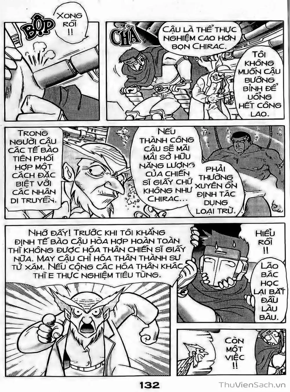 Truyện Tranh Hiệp Sĩ Giấy - Origami Fighter trang 5