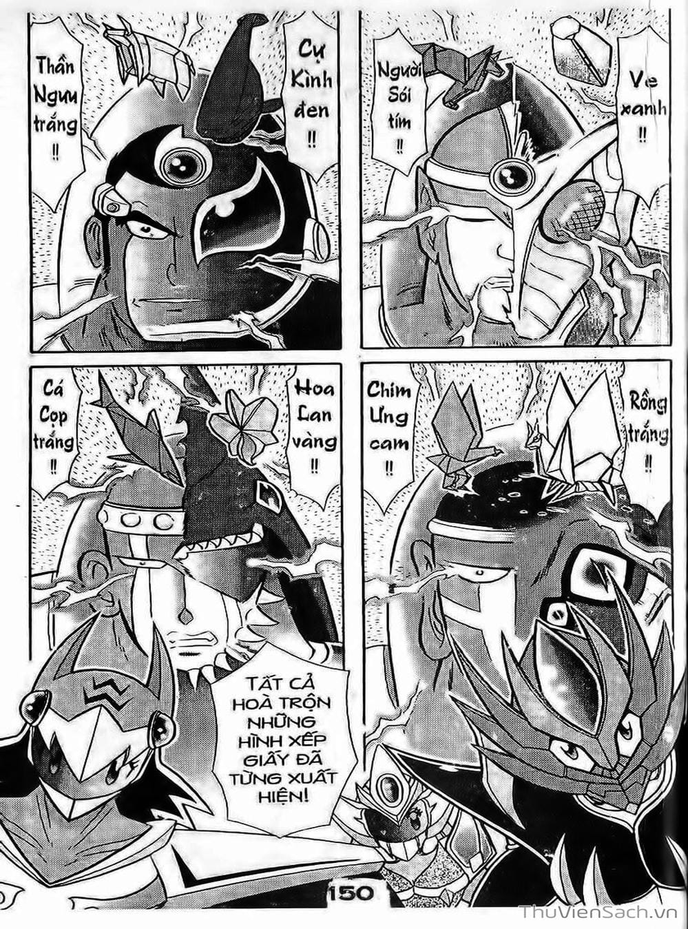 Truyện Tranh Hiệp Sĩ Giấy - Origami Fighter trang 5