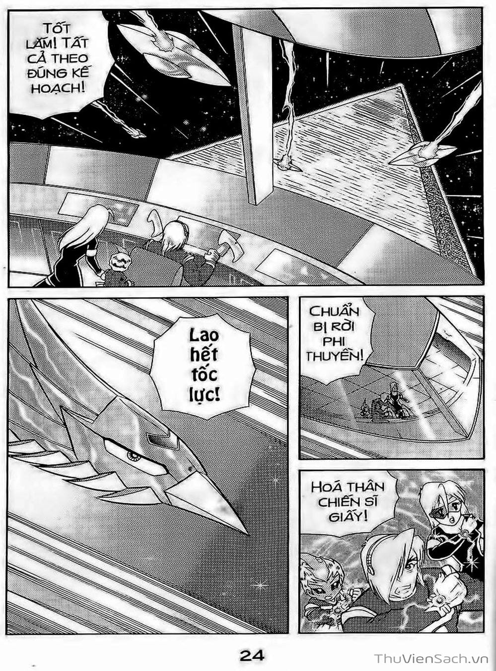Truyện Tranh Hiệp Sĩ Giấy - Origami Fighter trang 5