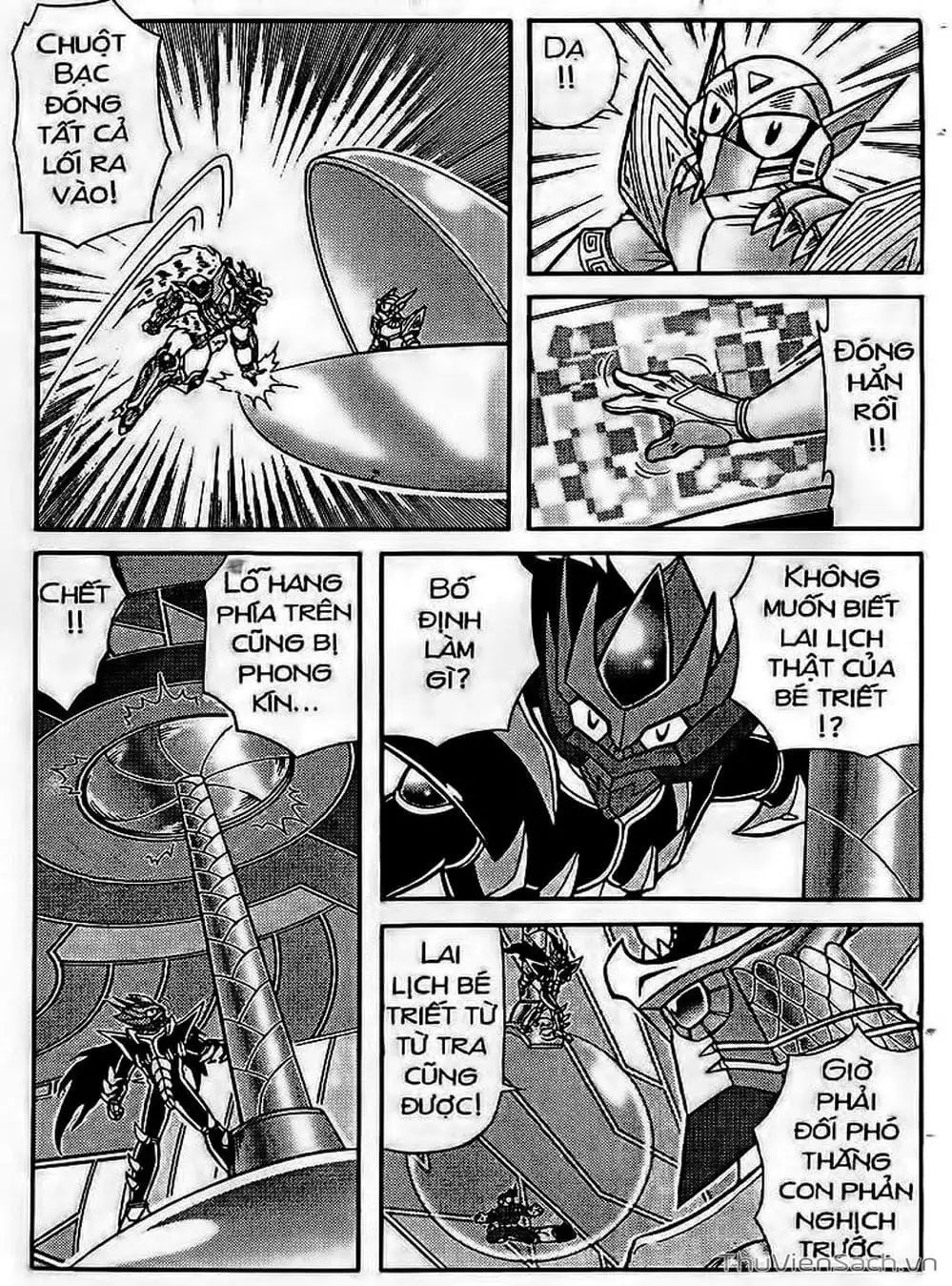 Truyện Tranh Hiệp Sĩ Giấy - Origami Fighter trang 5