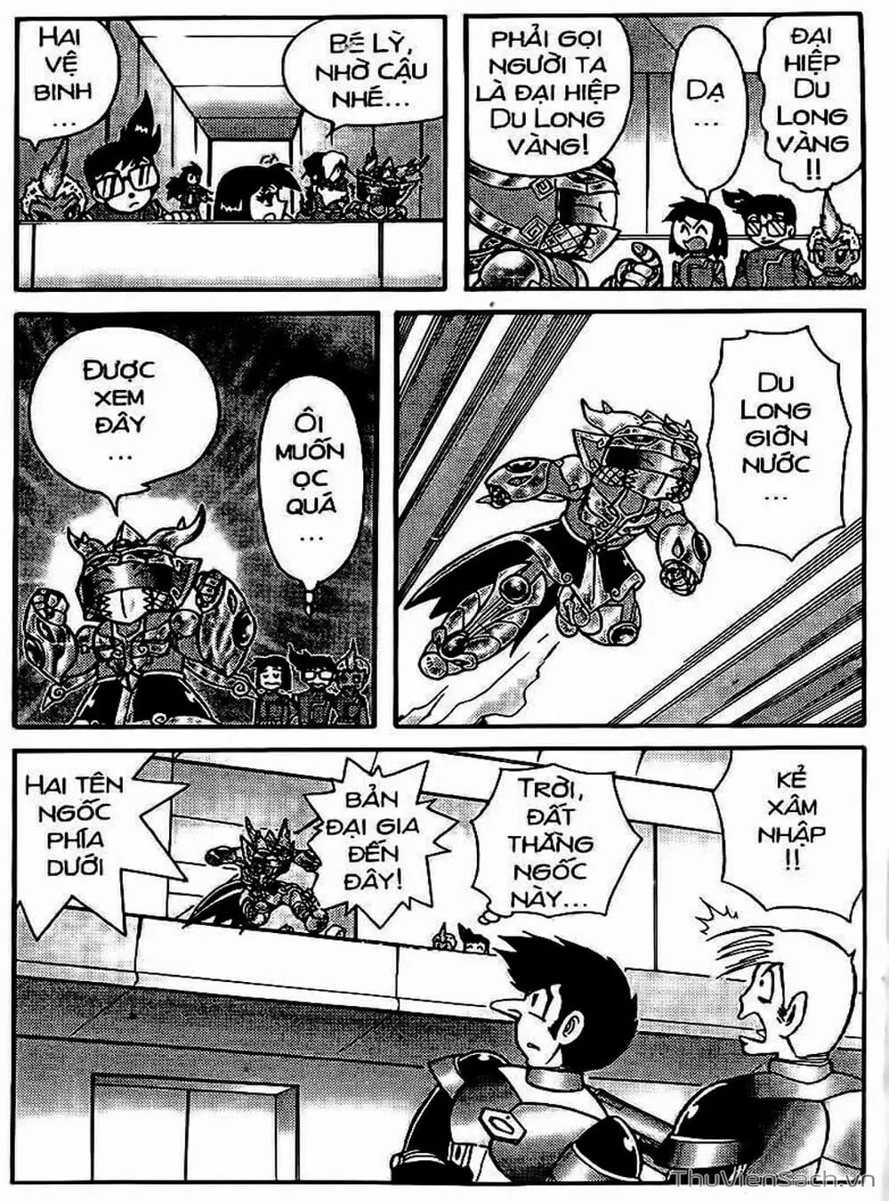 Truyện Tranh Hiệp Sĩ Giấy - Origami Fighter trang 5