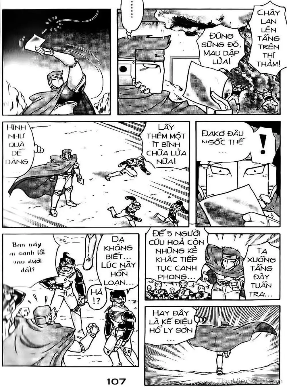 Truyện Tranh Hiệp Sĩ Giấy - Origami Fighter trang 5