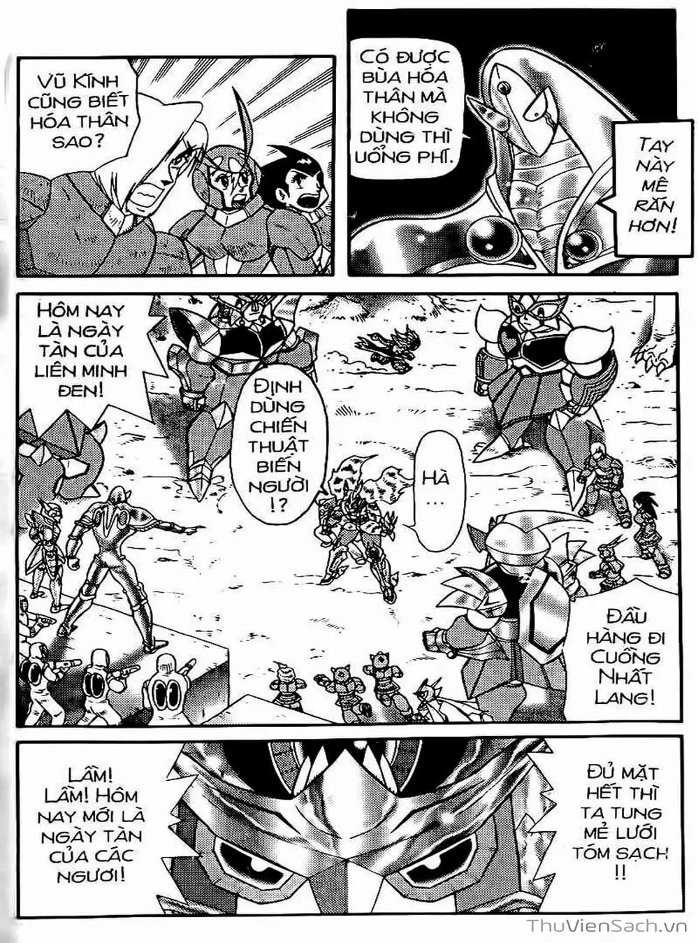 Truyện Tranh Hiệp Sĩ Giấy - Origami Fighter trang 5