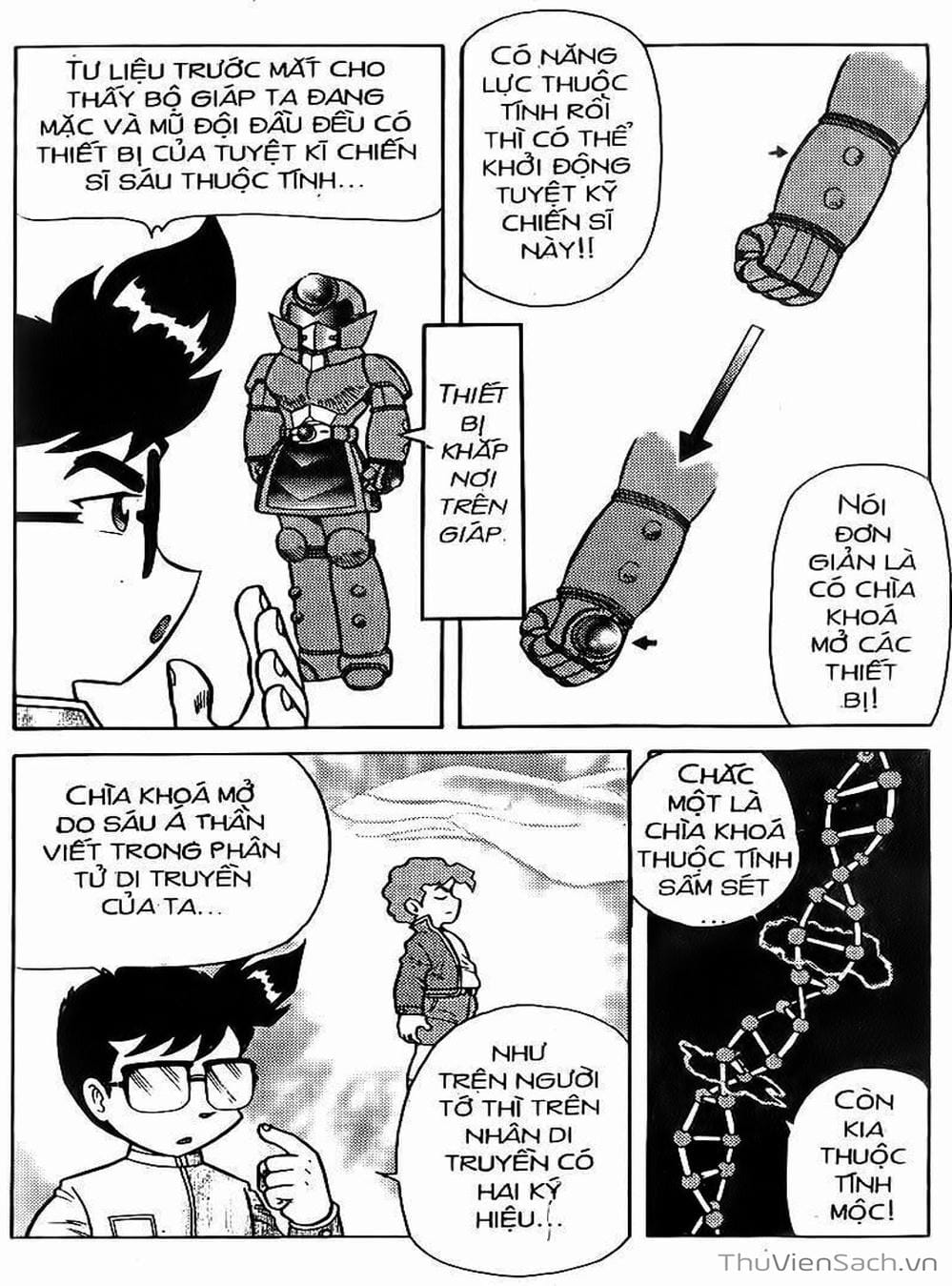 Truyện Tranh Hiệp Sĩ Giấy - Origami Fighter trang 5