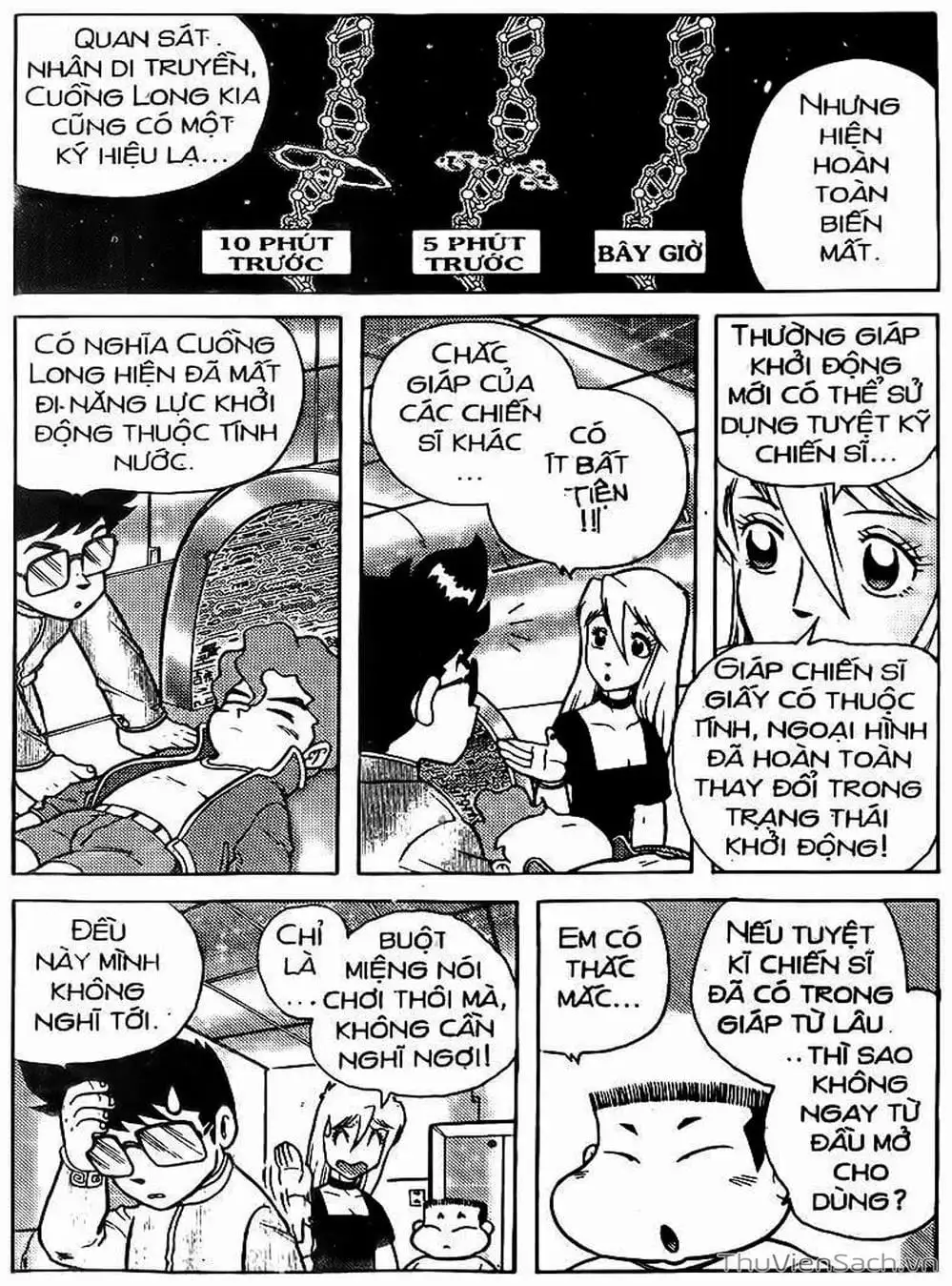 Truyện Tranh Hiệp Sĩ Giấy - Origami Fighter trang 5