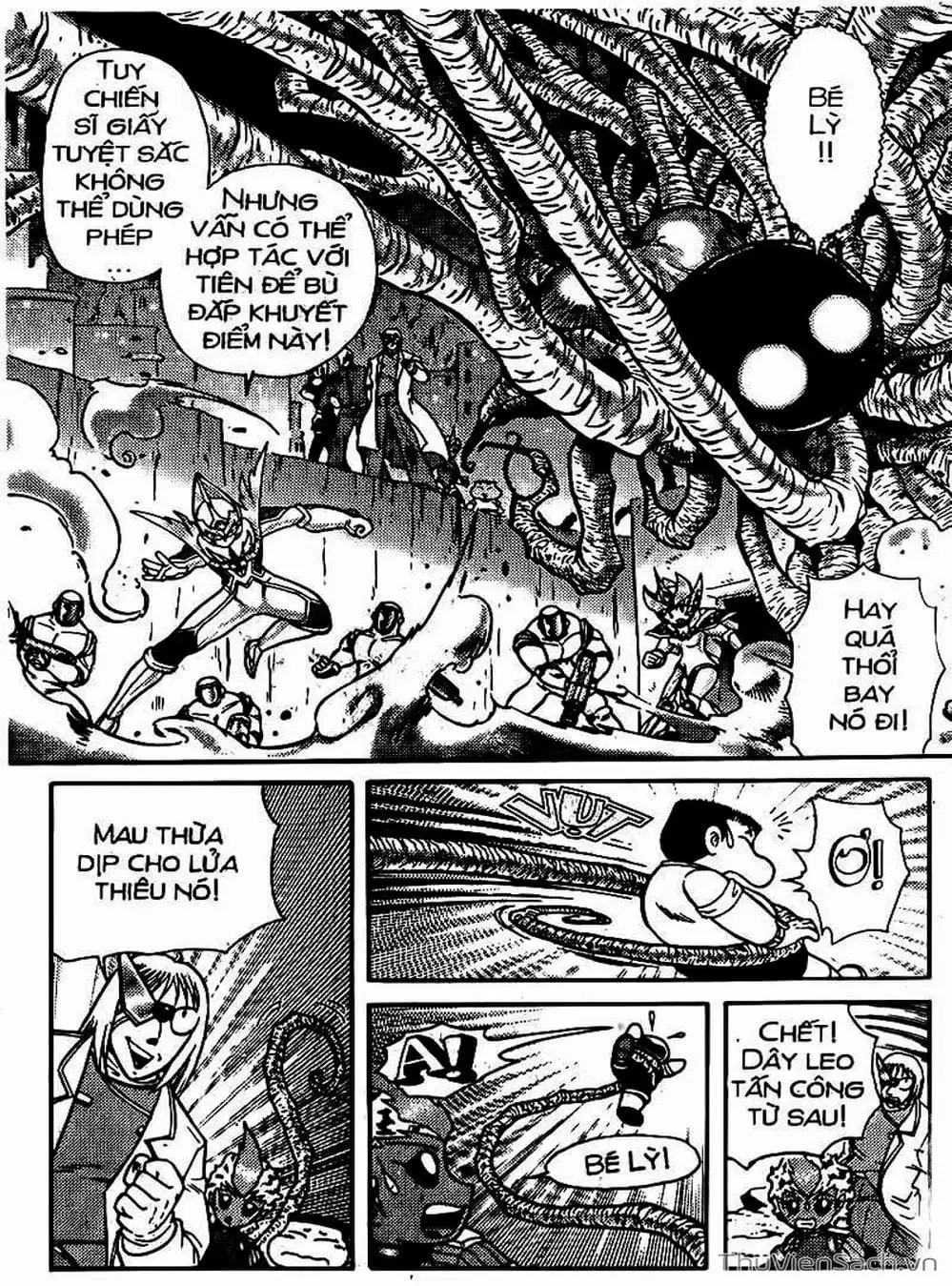 Truyện Tranh Hiệp Sĩ Giấy - Origami Fighter trang 5