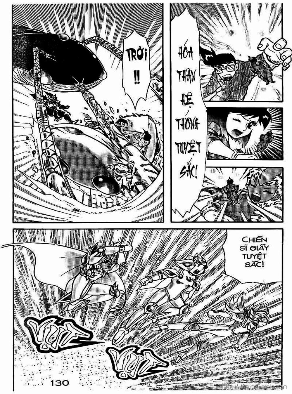 Truyện Tranh Hiệp Sĩ Giấy - Origami Fighter trang 5